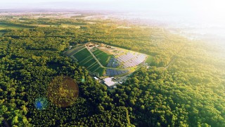 Photovoltaikanlage badenova Eichelbuck Auf ehemaligen Mülldeponie Eichelbuck produziert badenova mit PV-Anlagen Ökostrom für über 1.200 Haushalte.